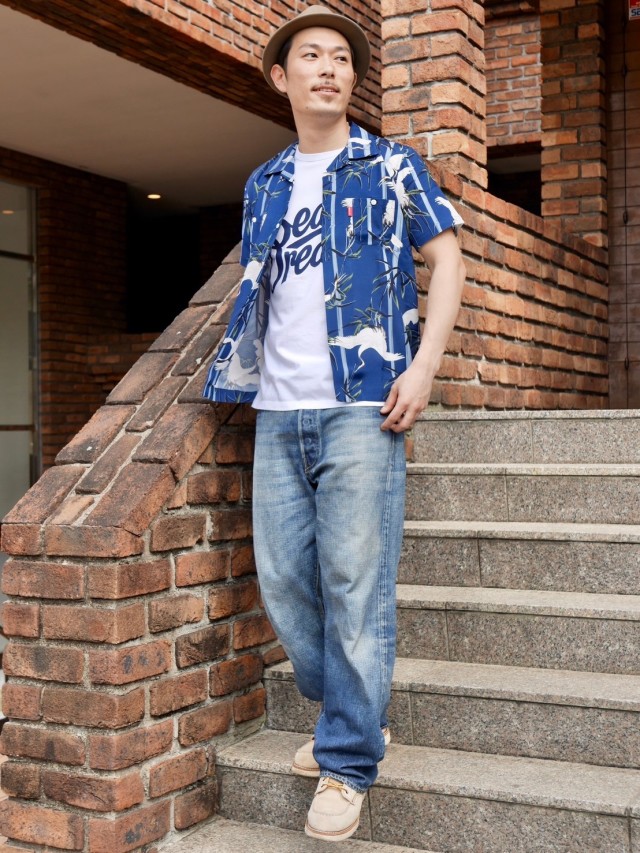 アロハ和柄シャツ