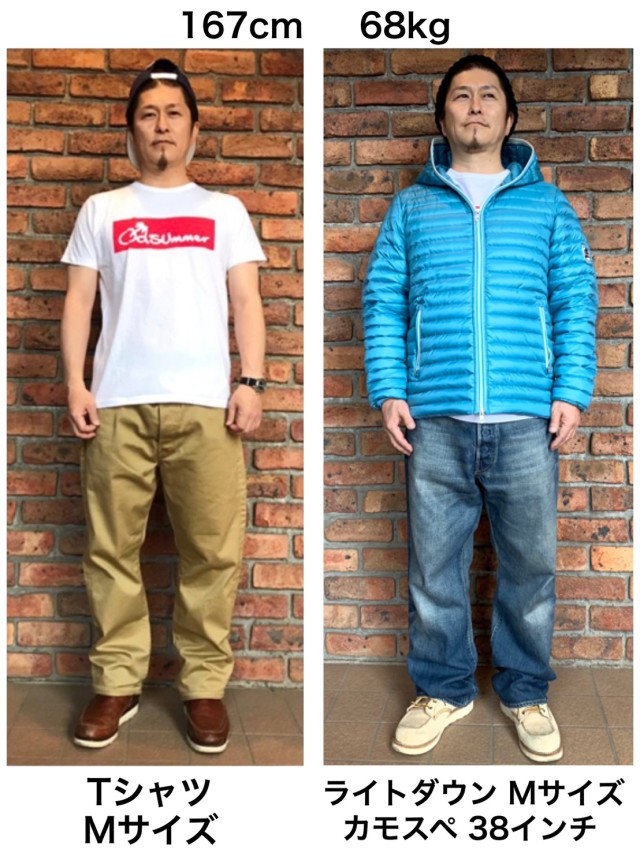 シャツサイズ目安表