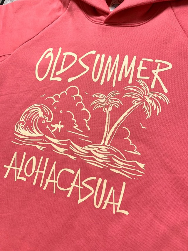 裏起毛パーカー サーフィン