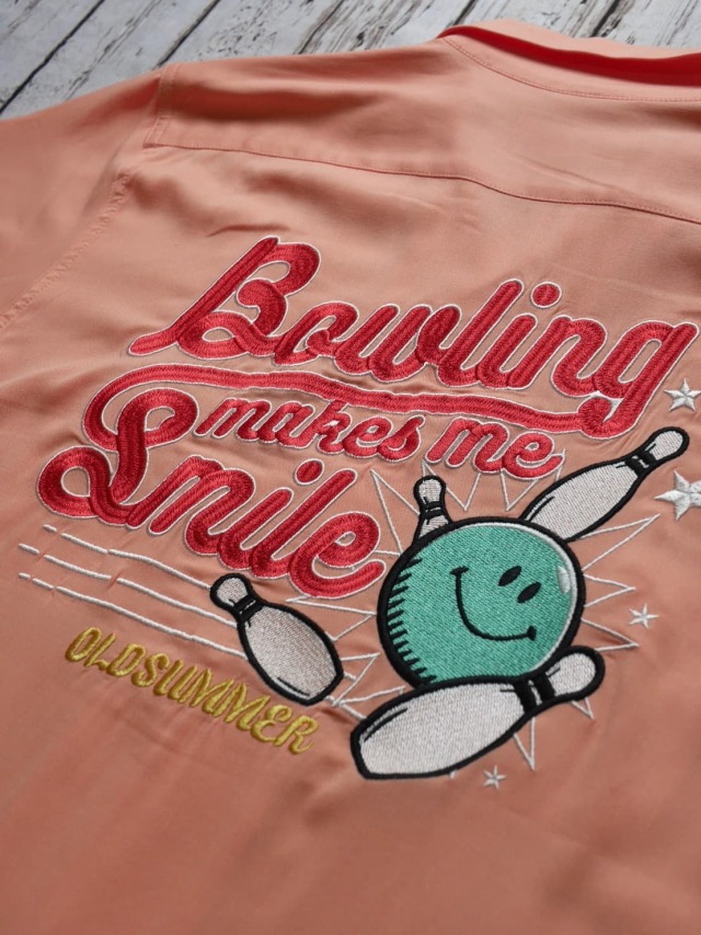 ボーリングシャツ（Bowling makes me Smile)