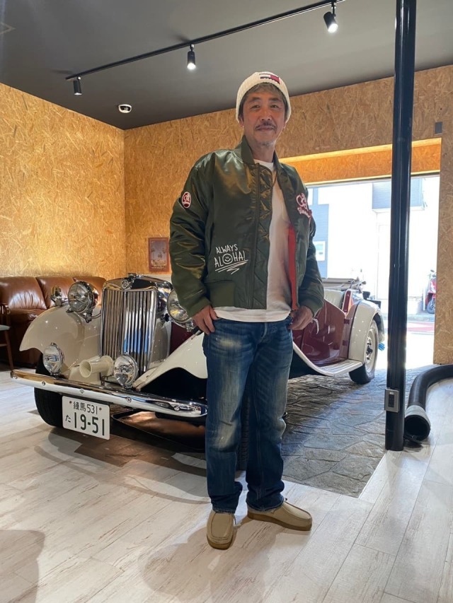 限定品・完売品】美品ゴールドジム MA-1 Lサイズ カーキ - メルカリ