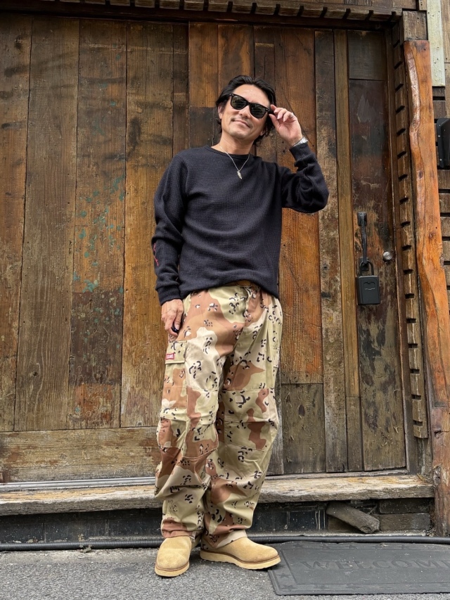 U.S.タイプ ロングカーゴパンツ Desert Camo