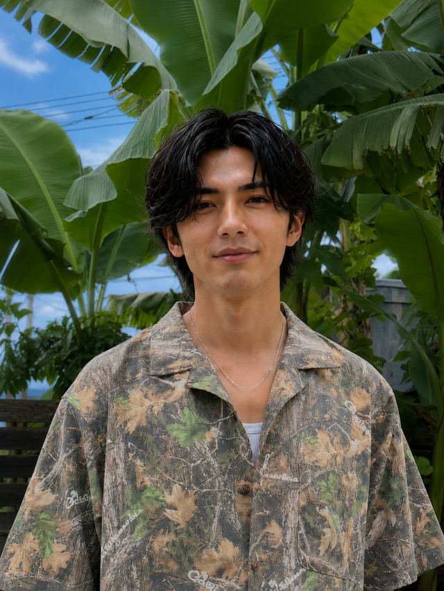 リアルカモ リゾートセットアップ