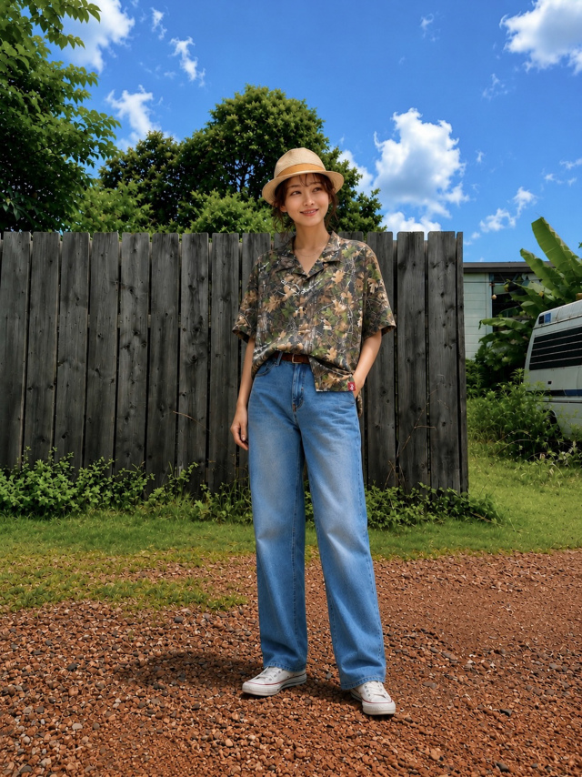 リアルカモ リゾートセットアップ