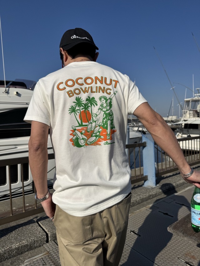 COCONUT BOWLING Tee 着用イメージ