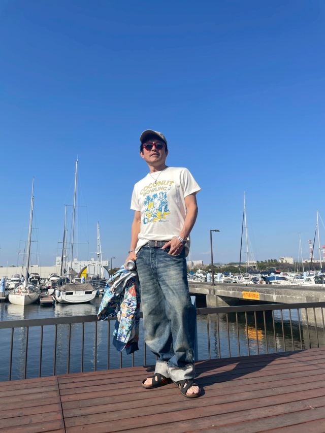 COCONUT BOWLING Tee 着用イメージ
