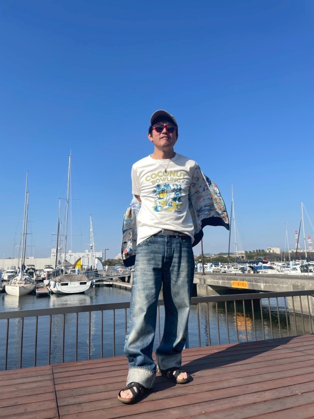 COCONUT BOWLING Tee 着用イメージ